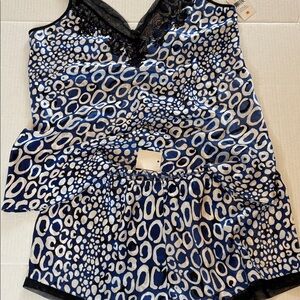 NWT Oscar De La Renta Pink Label Intimates 2-piece Sz Small